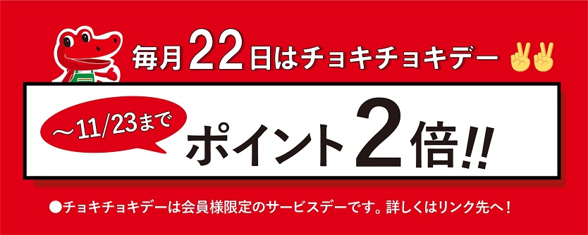今月のチョキチョキデーの内容
