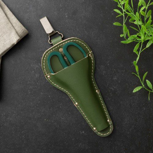 はさみ用革ケース