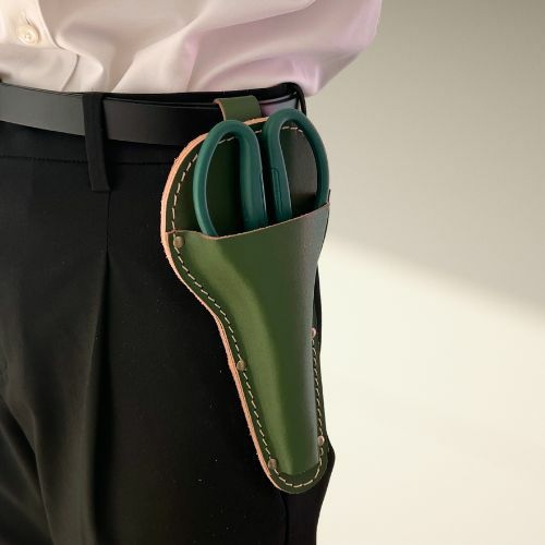 はさみ用革ケース