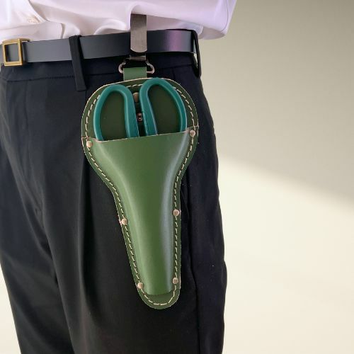 はさみ用革ケース